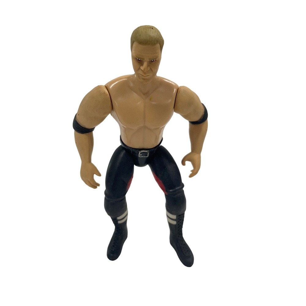 Jakks Pacific Mr Perfect Curt Hennig WWE Wrestling Action Figure Black Red Good
